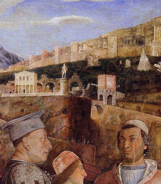 Andrea Mantegna The Meeting Spain oil painting art